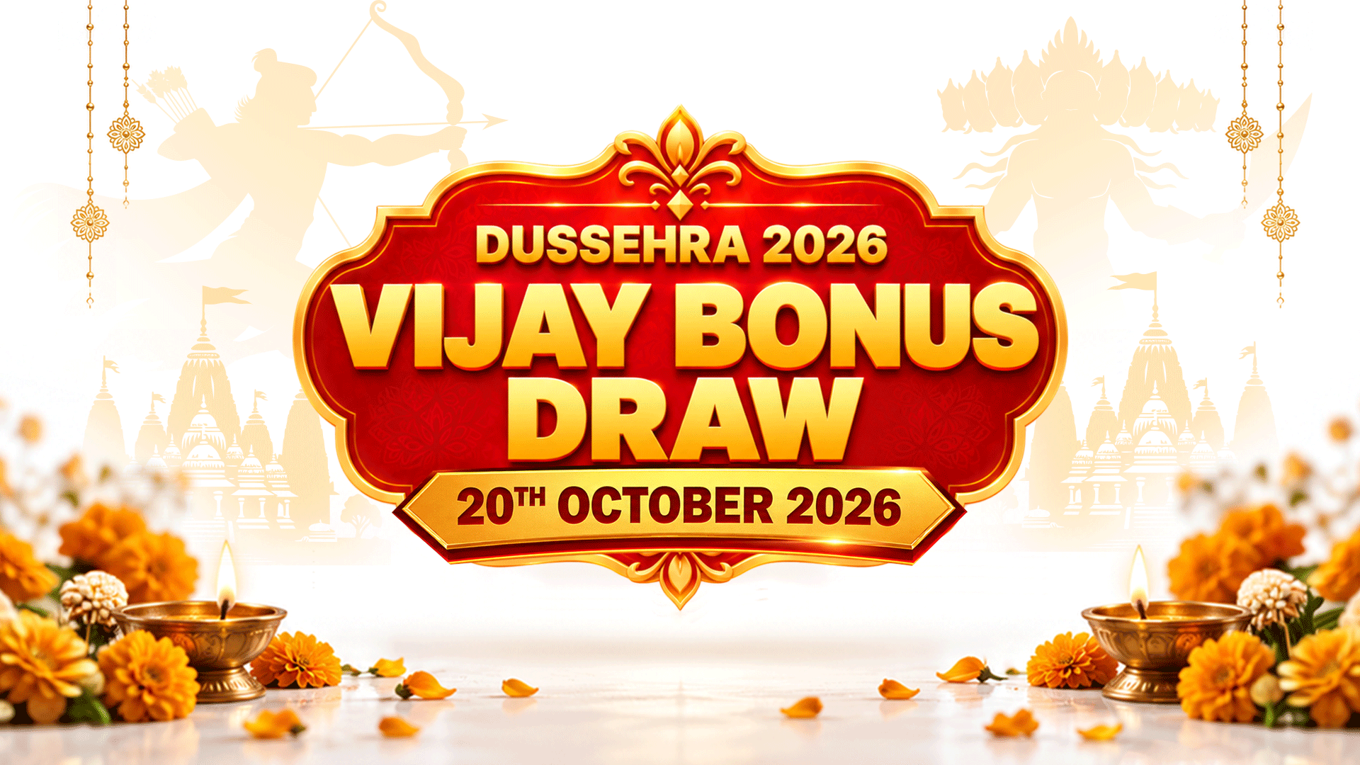 Vijay Bonus Draw Dussehra promotion